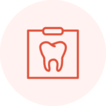 Icon Depicting Tooth X-Ray